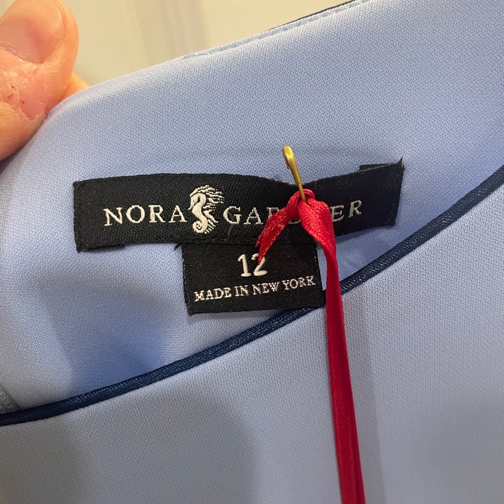NWT Nora Gardner Erin dress in periwinkle size 12 - Picture 6 of 6